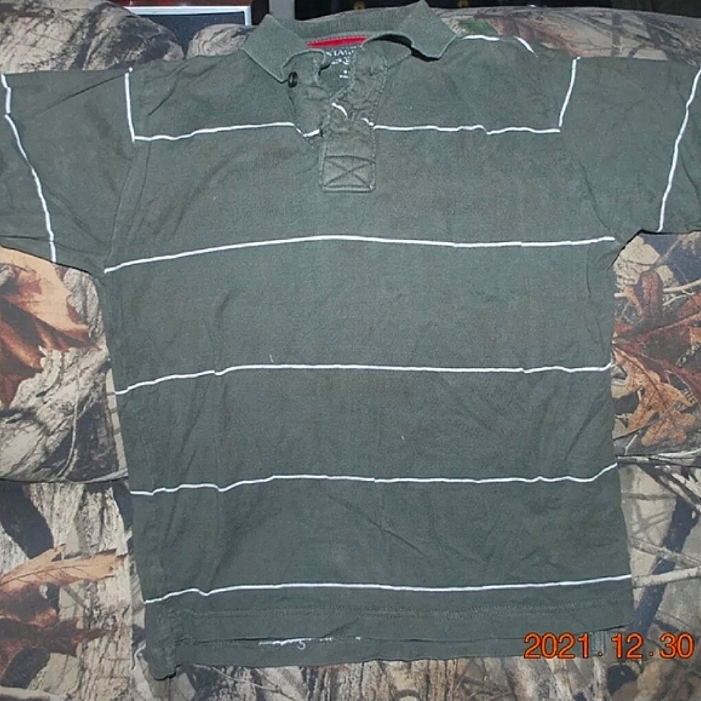 💖Boy's Faded Glory Vintage Polo Shirt Size 6-7